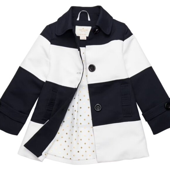 Kate Spade Toddler's Nera Coat | Size 122 / 7Y - Picture 4 of 7